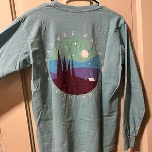Nature Back long sleeve t-shirt